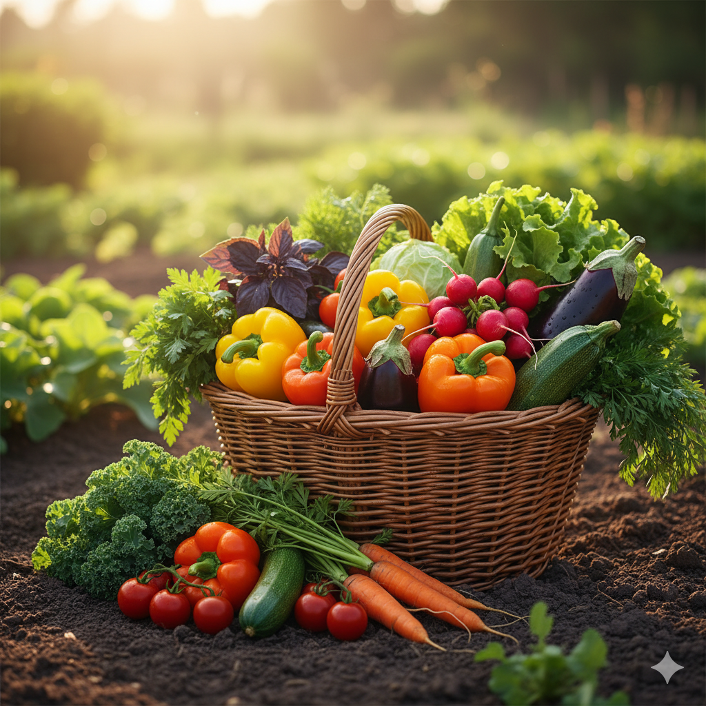 Home basket of cash crop